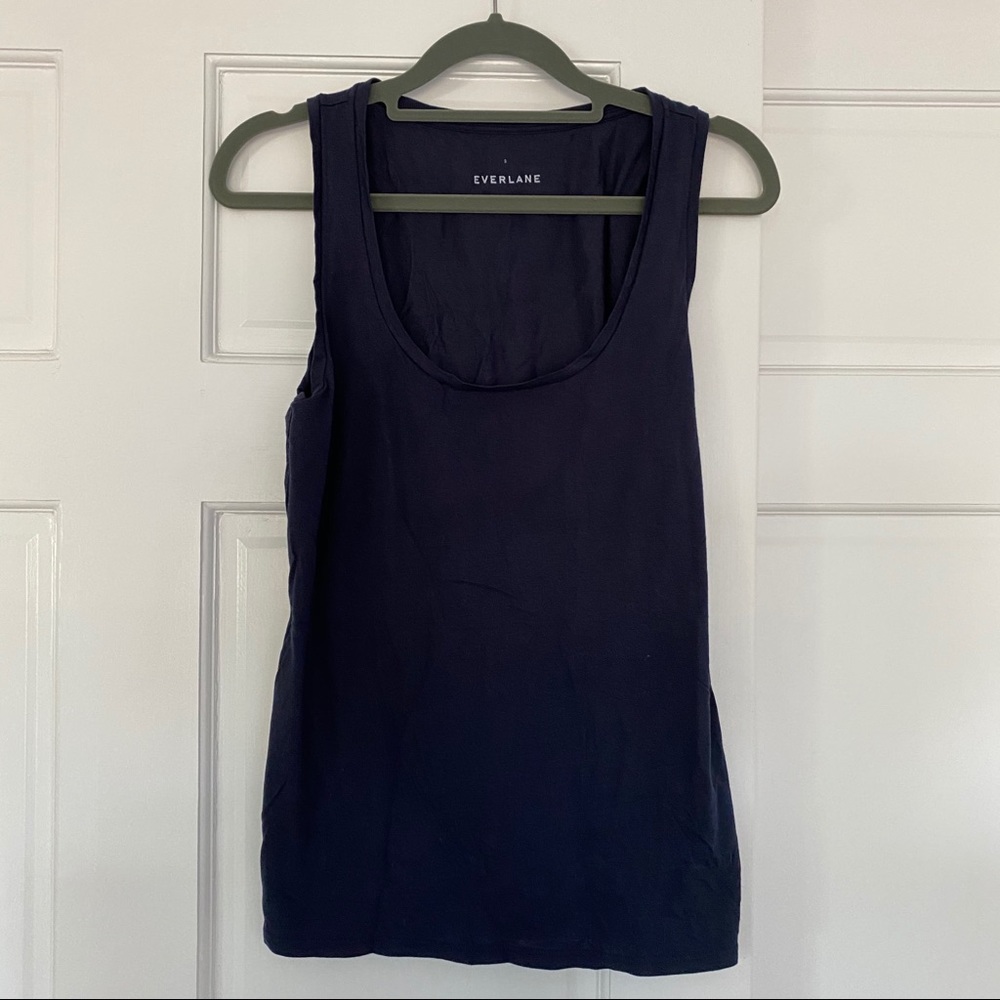 EVERLANE NAVY TANK!